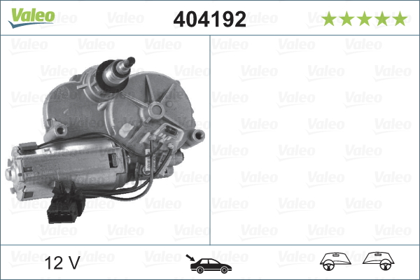 VALEO 404192 Motore tergicristallo